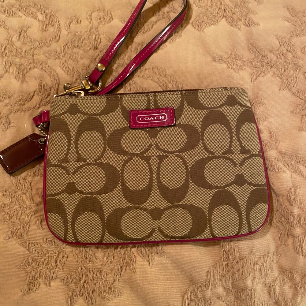 Coach wristlet/wallet